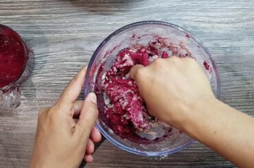 Healthy and delicious stuffed Parathas with spicy potato filling + pink beetroot paratha! (AWRC)