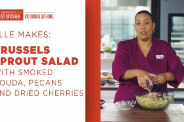 Learn to Make the Best Brussels Sprout Salad with Elle