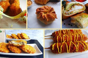 Delicious and Tasty 5 Snacks (Folding Ideas and More) Recipes| Ramadan Special | Iftar Ideas Recipe