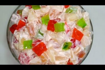 Creamy Fruit Delight - Cream Fruit Chaat Recipe - Ramadan 2020 Recipes - Cooking With Samra