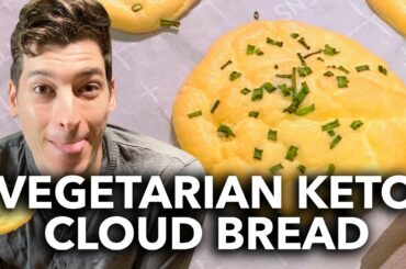 4 INGREDIENT Easy Keto Cloud Bread Recipe (NO Dairy)