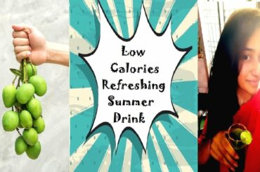 Healthy, Low Calorie, Refreshing, Vegan Summer Drink | Lockdown Special | Tangy & Sweet