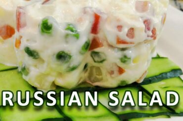 Russian Salad Recipe | Restaurant Style Russian Salad Recipe | Healthy Salad Recipe