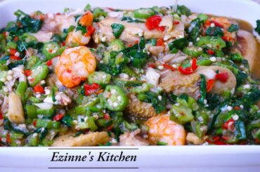 Cook with me: Healthy Okro Soup for weight loss| Okro Soup Recipe