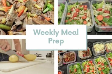 Weekly Meal Prep With Me | Quick and Easy Meal Ideas