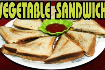 vegetable sandwich II healthy & nutritious sandwich