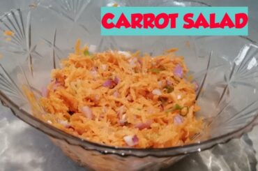 Carrot Salad in tamil | கேரட் சாலட் | Healthy carrot salad recipe | No Fire cooking