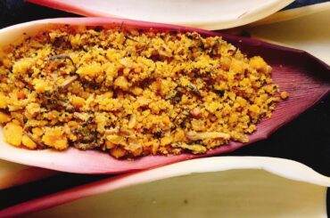 Vaazhaipoo puttu in Tamil | வாழைப்பூ புட்டு | Healthy recipe in tamil | Healthy snack in tamil