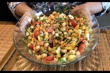 Chickpea Salad - काबुली चने का सलाद