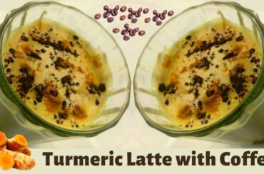 Turmeric Latte with Coffee | Turmeric Weight-loss Coffee | Golden Coffee Recipe | Garimaz Kitchen