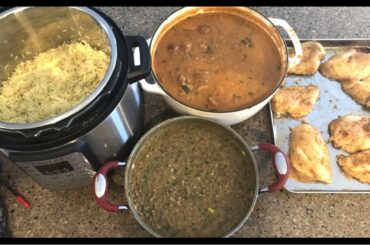 Meal Prep Breakfasts and Dinners for a Week - Family of 12!