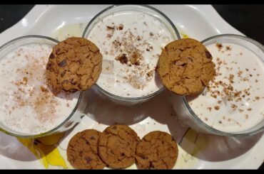 Chocolate Sandwich Smoothie Recipe | Iftar Special | Healthy Smoothie | Ramzan Special By HMF  (69)