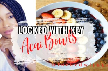 How To Make an Acai bowl: Healthy Breakfast Ideas #healthy #superfood #acai