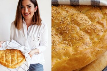 Turkish Flatbread Recipe - Traditional Ramadan Pide - Fluffy Flatbreads