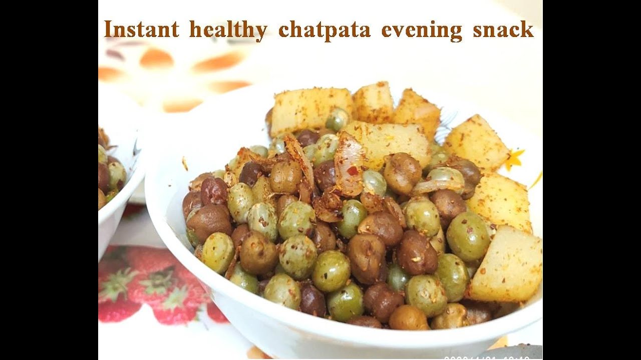 Healthy Evening Snack || Chatpata Healthy Snacks || Instant Easy to Cook Snacks Healthy Evening Snack || Chatpata Healthy Snacks || Instant Easy to Cook Snacks