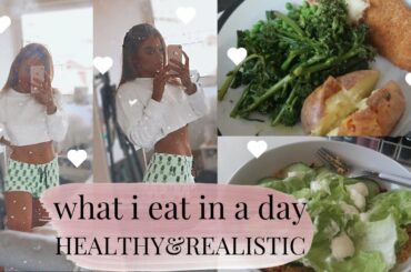 WHAT I EAT IN A DAY TO LOSE WEIGHT| HEALTHY, EASY AND REALISTIC| HEALTHY MEAL IDEAS TO LOSE WEIGHT