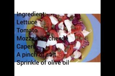 BEST ITALIAN SALAD/HEALTHY FOOD/EASY TO PREPARE