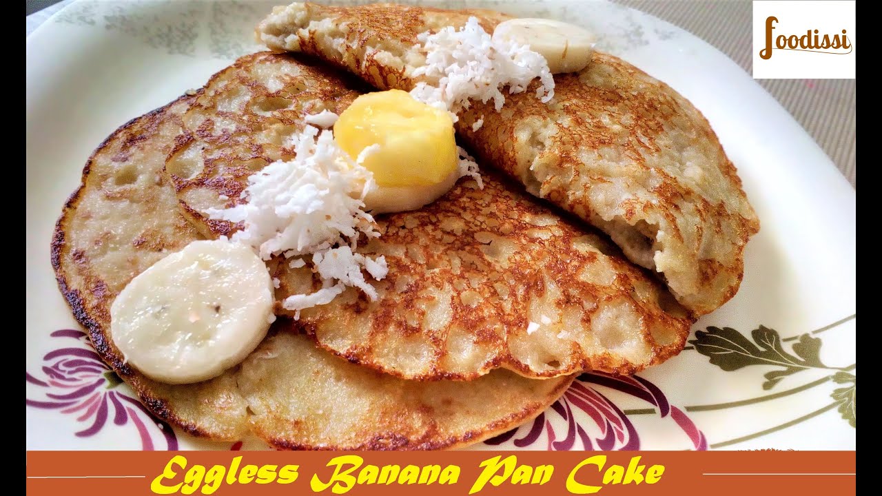 Healthy Eggless Apple & Banana Pancakes Recipe | No Sugar No Maida Healthy Eggless Apple & Banana Pancakes Recipe | No Sugar No Maida