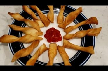 Homemade Baked Crispy Snacks | Healthy and Tasty | 10 Mintues Easy recipe