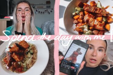 HEALTHY MEALS, ALPHALETE GIVEAWAY & HONEST CHATS | ISOLATION VLOG