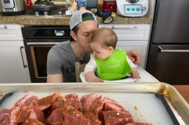 🔴 How To Make Pulled Pork & Homemade Bread - Quarantine Kitchen LIVE