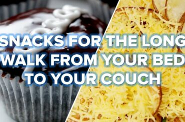 Snack Recipes For The Long Walk From Your Bed To Your Couch