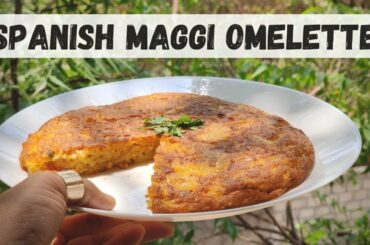 Easy Maggi Omelette Recipe | Spanish Omelette| healthy breakfast