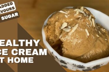 Healthy Chocolate ice cream recipe |  How to make Healthy Chocolate ice cream ? | fit bite