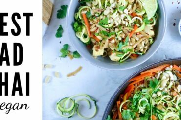 Easy Vegan Recipes | Healthy Pad Thai (better than takeout!)