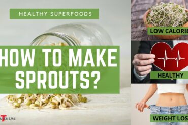 TraTeners Healthy Food Recipes - How to make Mung Bean Sprouts?