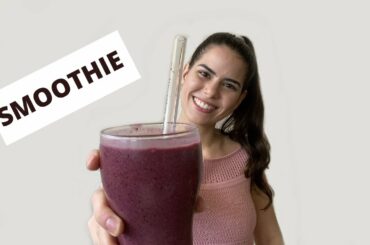 How to make EASY and HEALTHY fruit SMOOTHIES - VEGAN RECIPES! 2020
