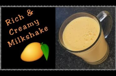 Milkshake Recipe in Hindi, Mango Shake , Aam Ka Shake, Mango Milkshake in Urdu,, Minal Kitchen