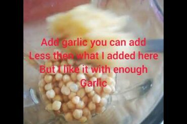 Healthy | Homemade | Hummus | Fat Free | Quick And Easy | Recipe ideas