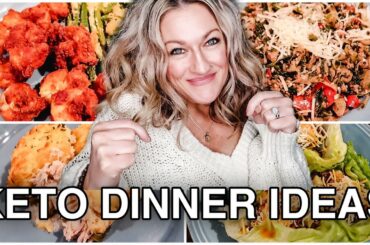 *NEW* KETO DINNER IDEAS | WHAT'S FOR DINNER ON KETO? | EASY KETO RECIPES | Suz and The Crew