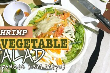SHRIMP VEGETABLE SALAD - TASTY AND HEALTHY KANI SALAD INSPO