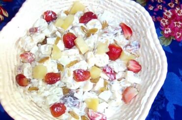 Fruit Russian Salad Recipe Easy and delicious Healthy and Tasty Recipe by City Food Secrets
