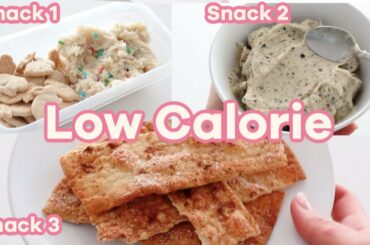 3 Quick & Easy Low Calorie Snack Ideas // MUST TRY!