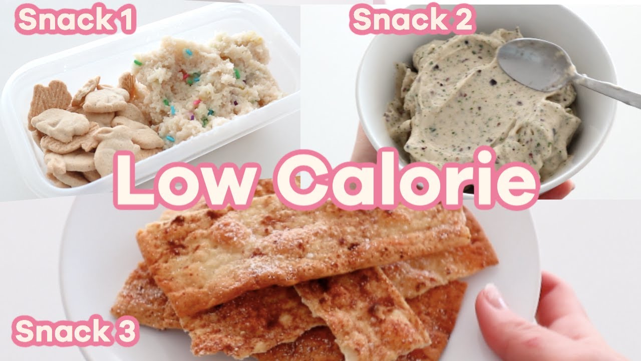 3 Quick & Easy Low Calorie Snack Ideas // MUST TRY! 3 Quick & Easy Low Calorie Snack Ideas // MUST TRY!