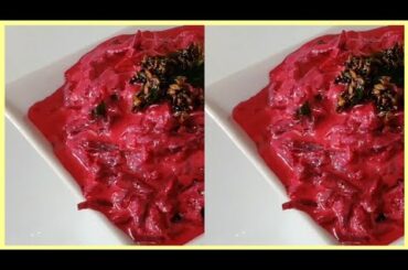 Beetroot Raita Recipe - Healthy Raita Recipe - Cook #withme -  चुकंदर का रायता - Diet Recipe .