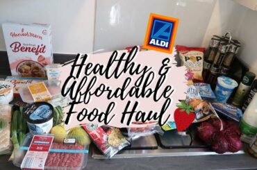 HEALTHY FOOD HAUL | MY WEEKLY ALDI FOOD SHOP  | Quarantine Edition Healthy Meals Low Fat Food Haul