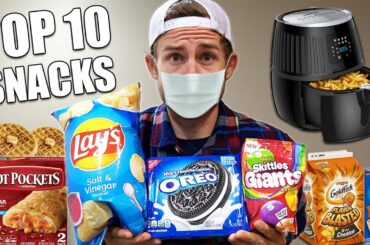 AIR FRYING THE TOP 10 QUARANTINE SNACKS!