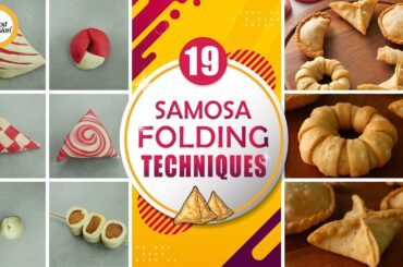 19 Samosa Folding Techniques By Food Fusion (Ramzan Special)