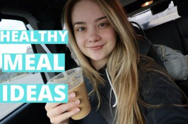 HEALTHY & EASY Meal Ideas! Spaghetti Squash Recipe, Protein Snacks