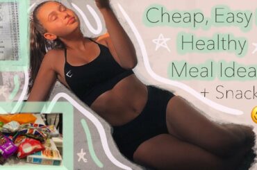 Cheap, Easy & Healthy Vegan Meal and Snack Ideas! & Weekly shop (Aldi) 🌱