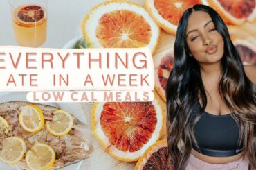 I Tried Calorie Counting For A Week & This Is What Happened... | Low Calorie Meals
