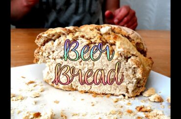 How To Make Beer Bread *** 60 minute recipe * Easy to bake * No yeast * Vegan * quick snack ***