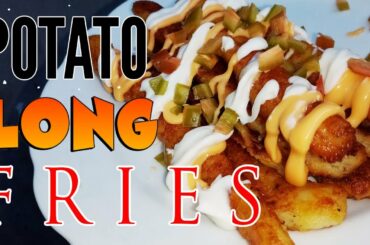 POTATO LONG FRIES RECIPE | HOMEMADE | SAIRAH JANE MUEDA