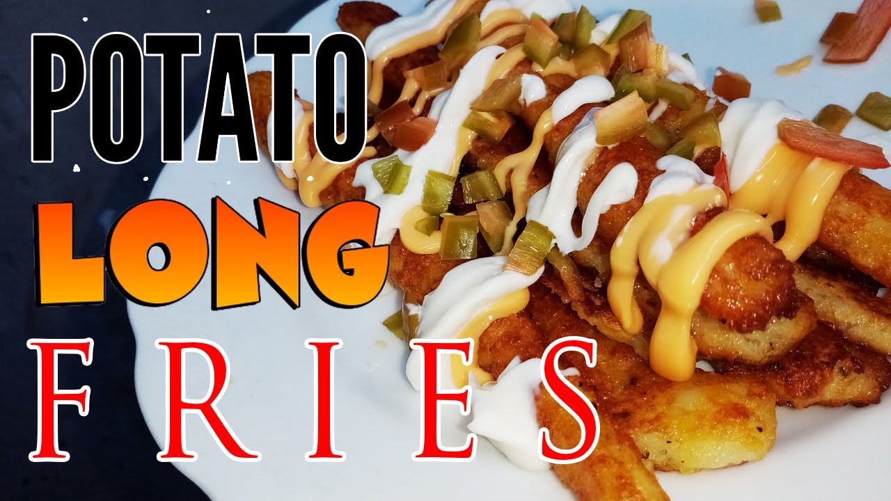 POTATO LONG FRIES RECIPE | HOMEMADE | SAIRAH JANE MUEDA POTATO LONG FRIES RECIPE | HOMEMADE | SAIRAH JANE MUEDA