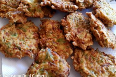 Crispy Zucchini Okoy/Healthy recipe for the children.