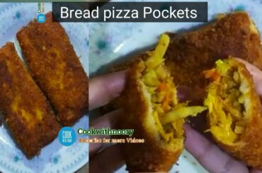 Bread pizza  Roll-ups |Pizza Pockets, Ramadan Recipe | Make and freeze Recipe | Evening snacks Ideas